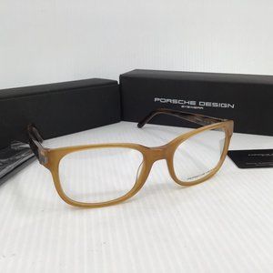 Porsche Design -P8250 - B  -  RX Frames, Amber Color, Case, New, UNISEX